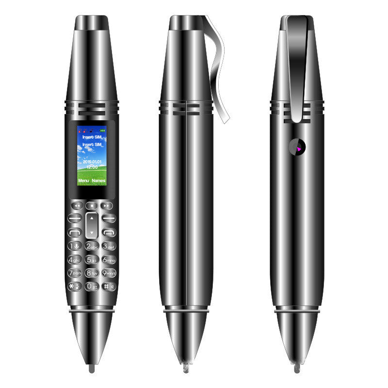 Mini Mobile Pen Phone Rotary Unicom Bluetooth Magic Voice Image Video Recorder Spy Camera