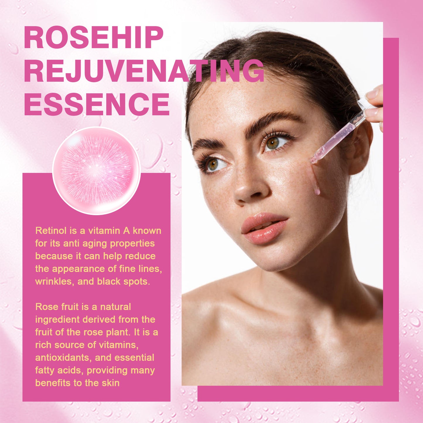 Rose Fruit Skin Rejuvenation Toner – Hydrating, Freckle & Dark Spot Remover