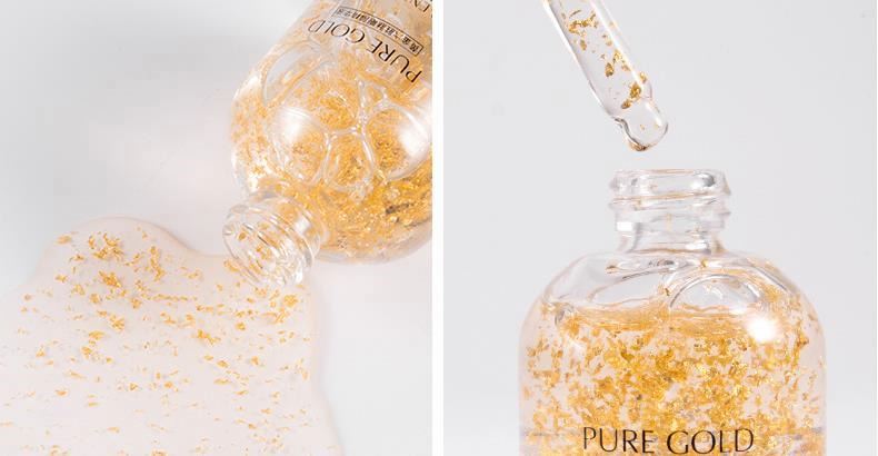 VENZEN 24K Pure Gold Under-Eye Wrinkle and Dark Circle Remover Serum.