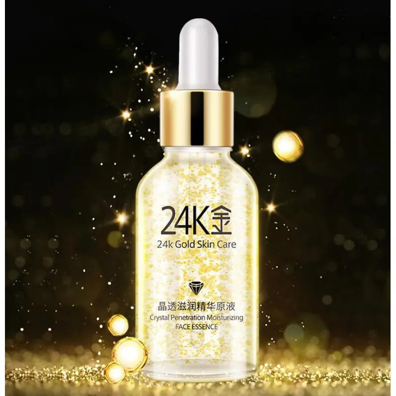 BIOAQUA 24K Gold Firming Serum – Pore Minimizing, Anti-Aging & Antioxidant Face Serum