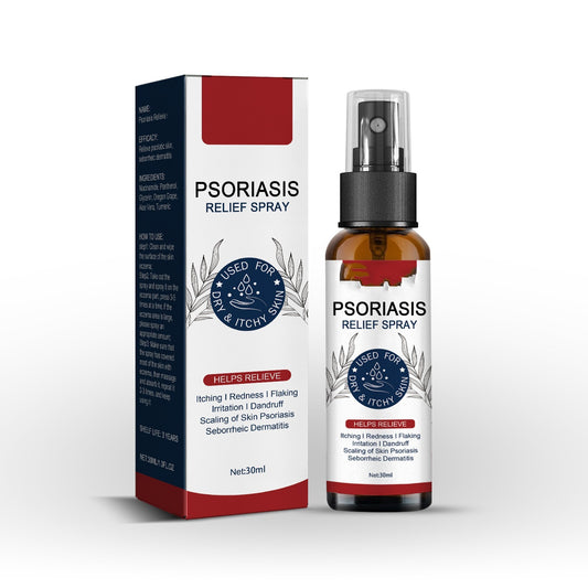 KENANLAN Psoriasis Relief Spray, Anti-Rash & Redness Herbal Support
