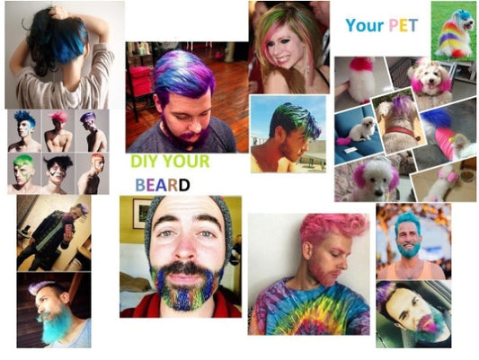 Temporary Hair Dye Mascara - 13 Colors Temporary Hair Dye Mascara Hair Dye Cream Non-toxic DIY Hair Dye Pen