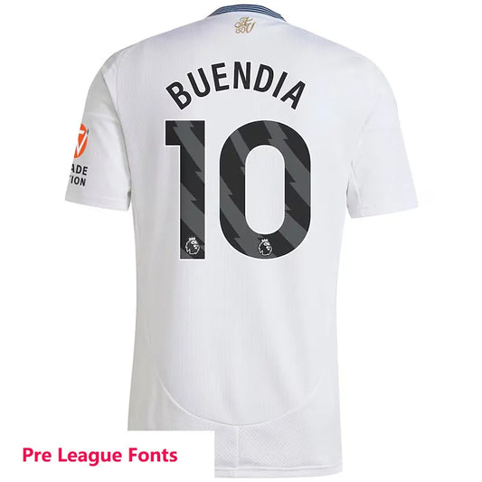 Aston Villa Away Player Version Soccer Jersey