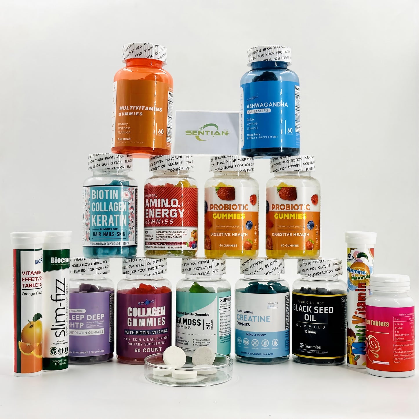 Hip-lifting Gummy - Cubes Bigger Hip and Butt Lifter Booster Enlargement Gummies Pour Les Fesses En Sachet BBL Gummies