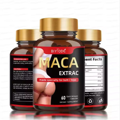 MACA EXTRAC™ – Hip & Butt Lift Capsules for Natural Curves - Maca Capsules For Hip Lifting