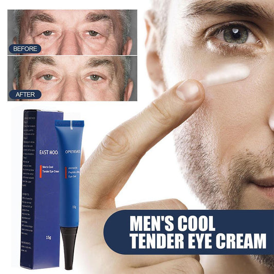 Men's Anti-Aging Eye Cream: Awaken Peptide Eye Gel for Dark Circles, Fine Lines & Eye Bags (15g)