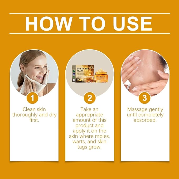 WEST MONTH Wart Removal Cream Professional Herbal Formula No Trace - Get Rid of Warts and Moles Without a Trace with Natural Formula