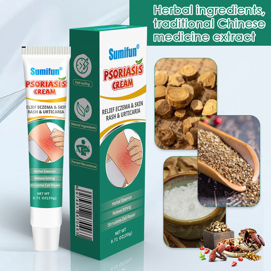 SUMIFUN Herbal Botanical Skin Balancing Cream – Advanced Cosmetic Care for Eczema-Prone, Sensitive Rash & Flaky Psoriasis-Tendency Skin Profiles (20g)