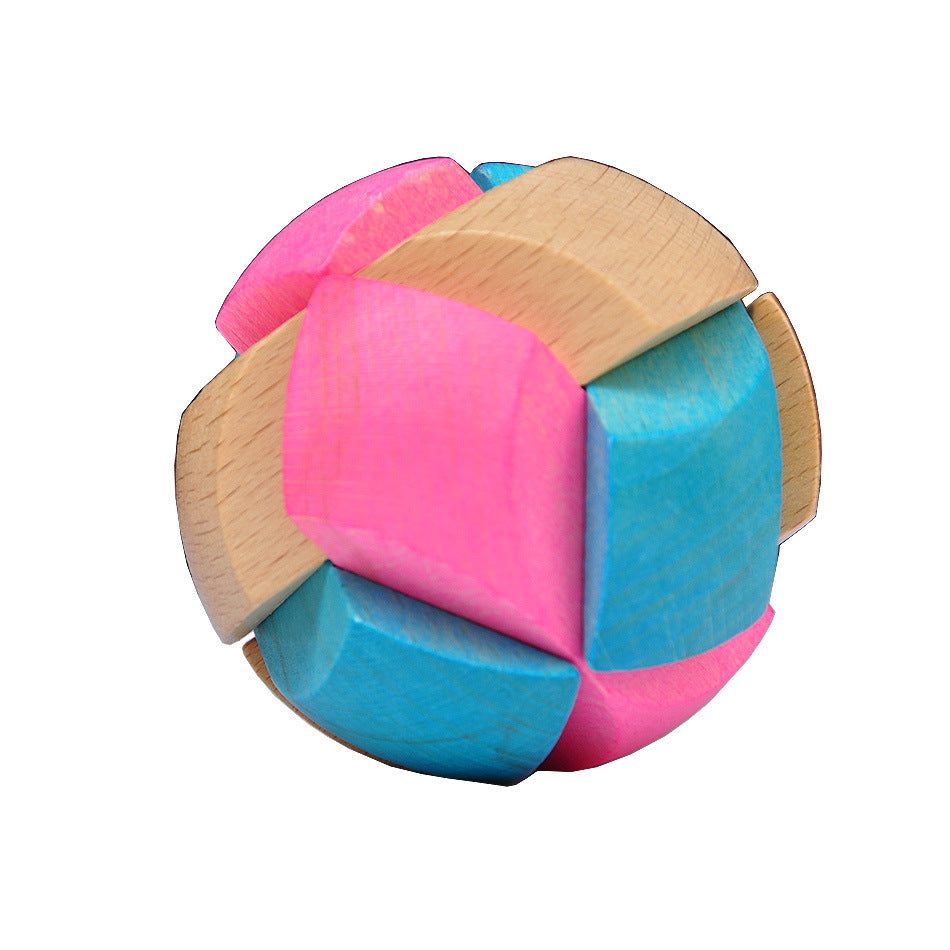 Kongming Lock / Luban Lock Wooden Educational Toy