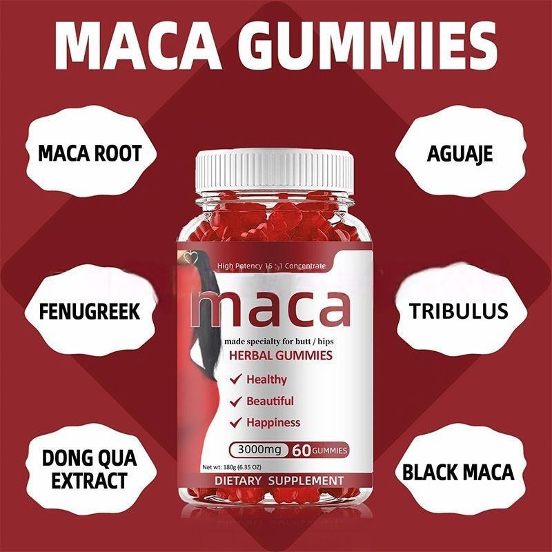 GLUTTY SCULPT MAX™ – Herbal Maca Gummies for Curvier, Firmer Glutes