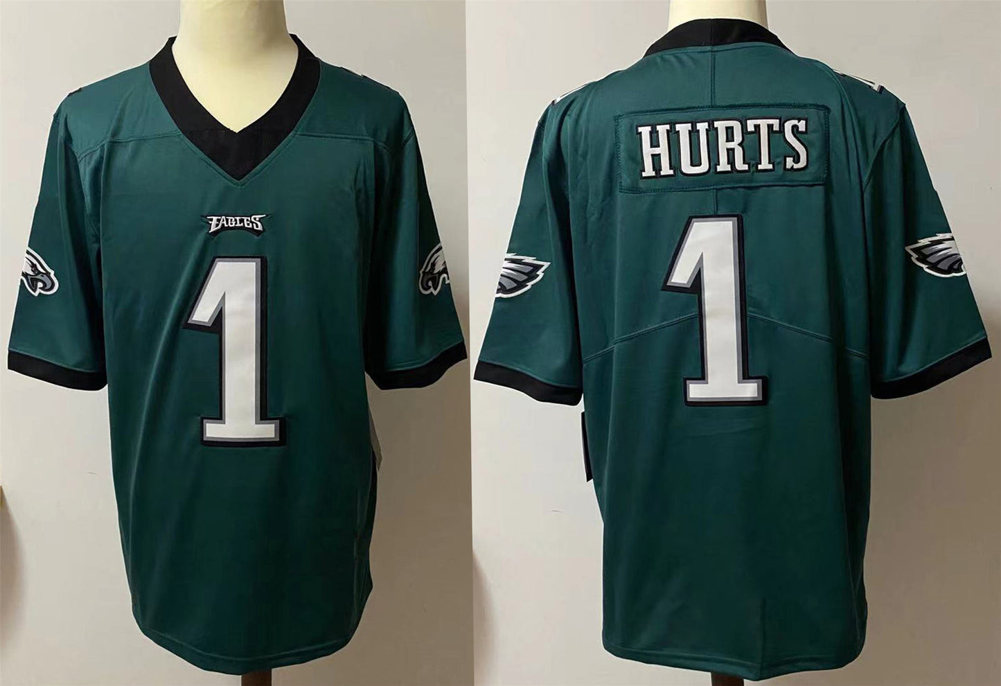 Rugby Jersey Eagle Black, Green, White - HURTS, WENTZ