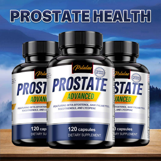 Prostate Capsules – With Saw Palmetto for Men’s Wellness & Vitality – 120 Capsules