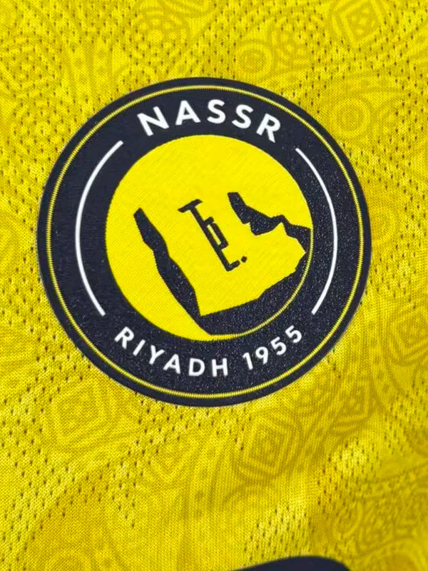 2025-26 AL-Nassr Home Player Version Soccer Jersey - Cristiano Ronaldo jersey