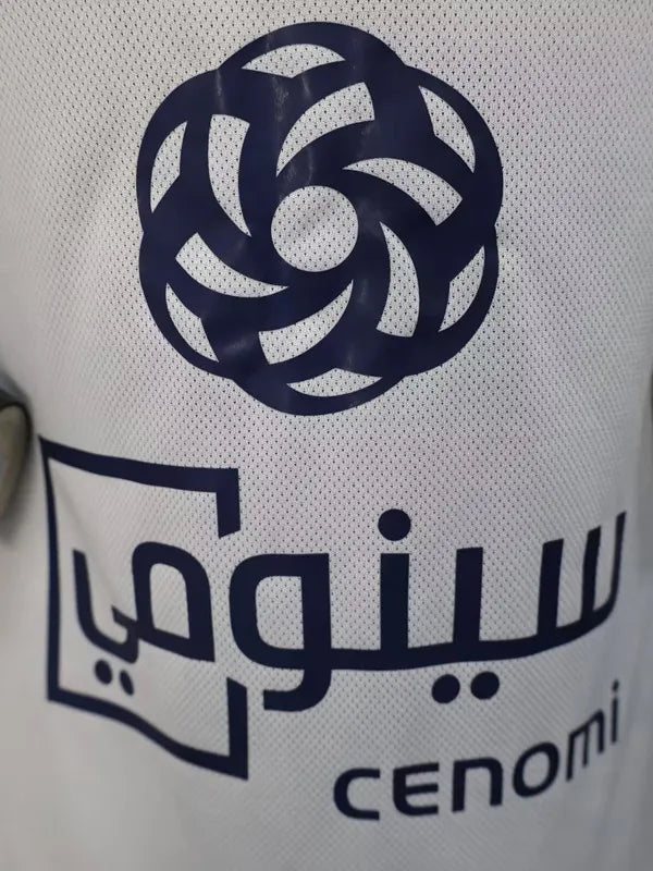 2025-26 Al-Ahli Saudi White Player Version Soccer Jersey