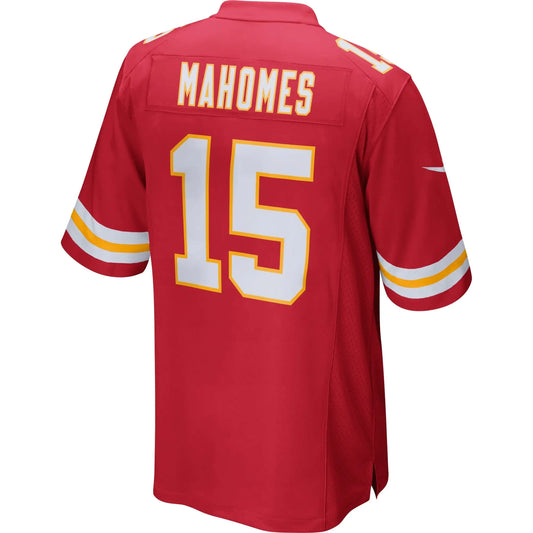 Youth And Adult Kansas City Chiefs Patrick Mahomes #15 Red NFL Jersey