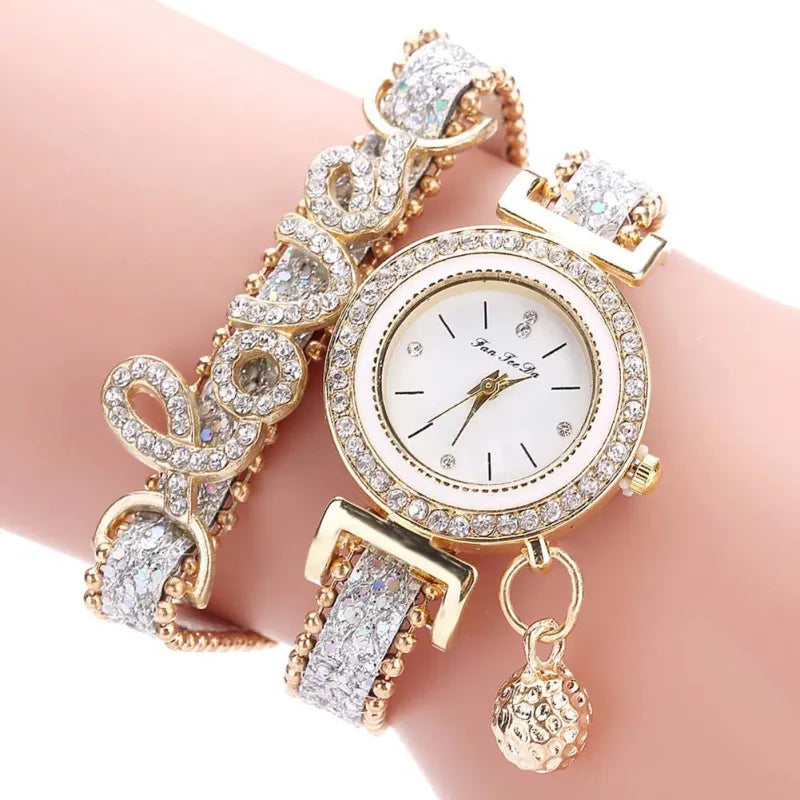 Women's Watch and Bracelet Set - 2-Piece Collection