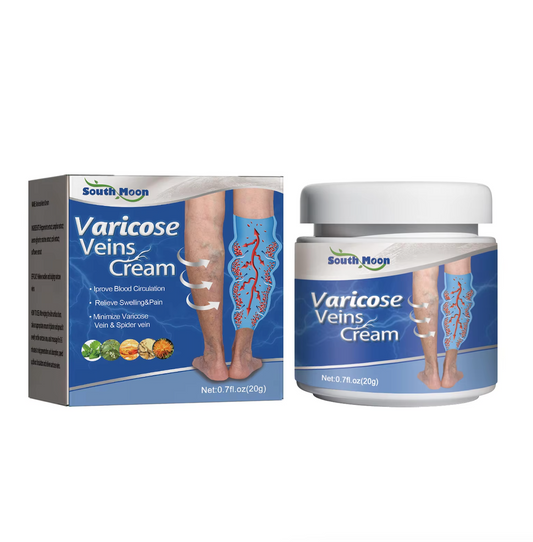 SOUTH MOON Varicose Vein and Leg Pain Relief Ointment, Phlebitis Soothing, Effective Support for Vasculitis, Worm and Spider Vein Appearance