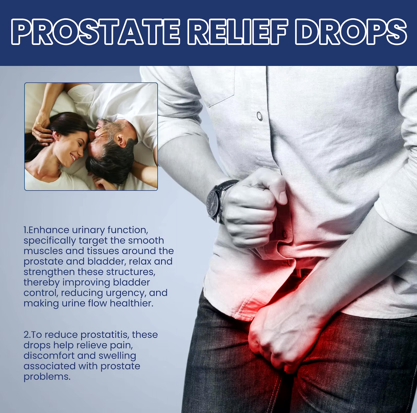 SOUTH MOON Prostate Relief - Relieves Drops and Urethritis, Improves Prostatitis and Kidney Function, Stops Frequent Urination, Strengthens Immunity.