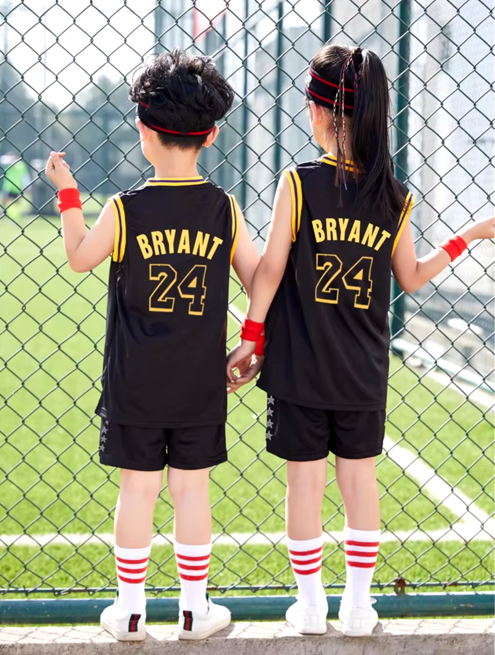Conjunto de camiseta y pantalones cortos de la NBA Los Angeles Lakers para niños