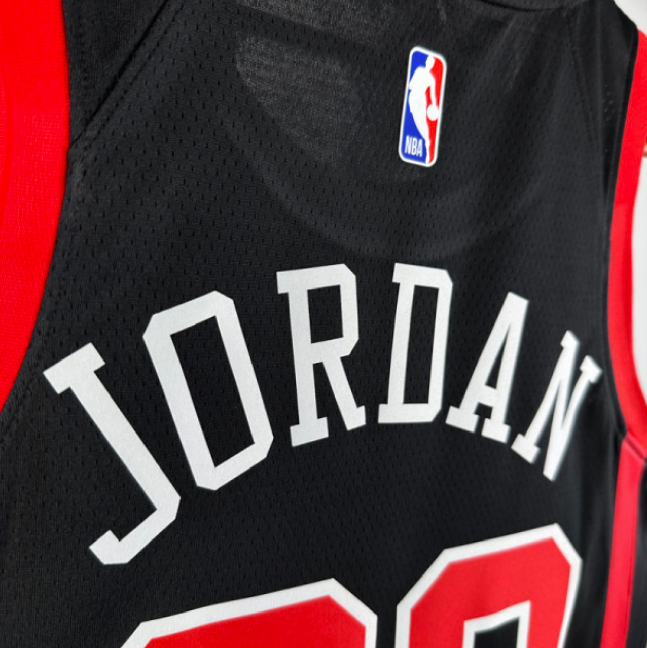 BULLS JORDAN #23 Black City Edition Top Quality Hot Pressing NBA Jersey