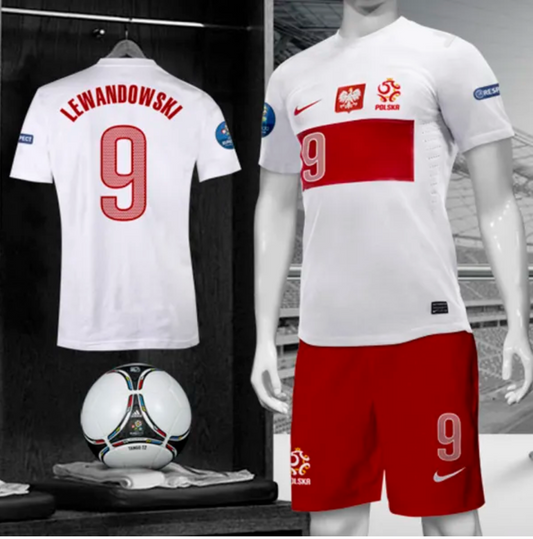 Poland Home White Soccer Jersey