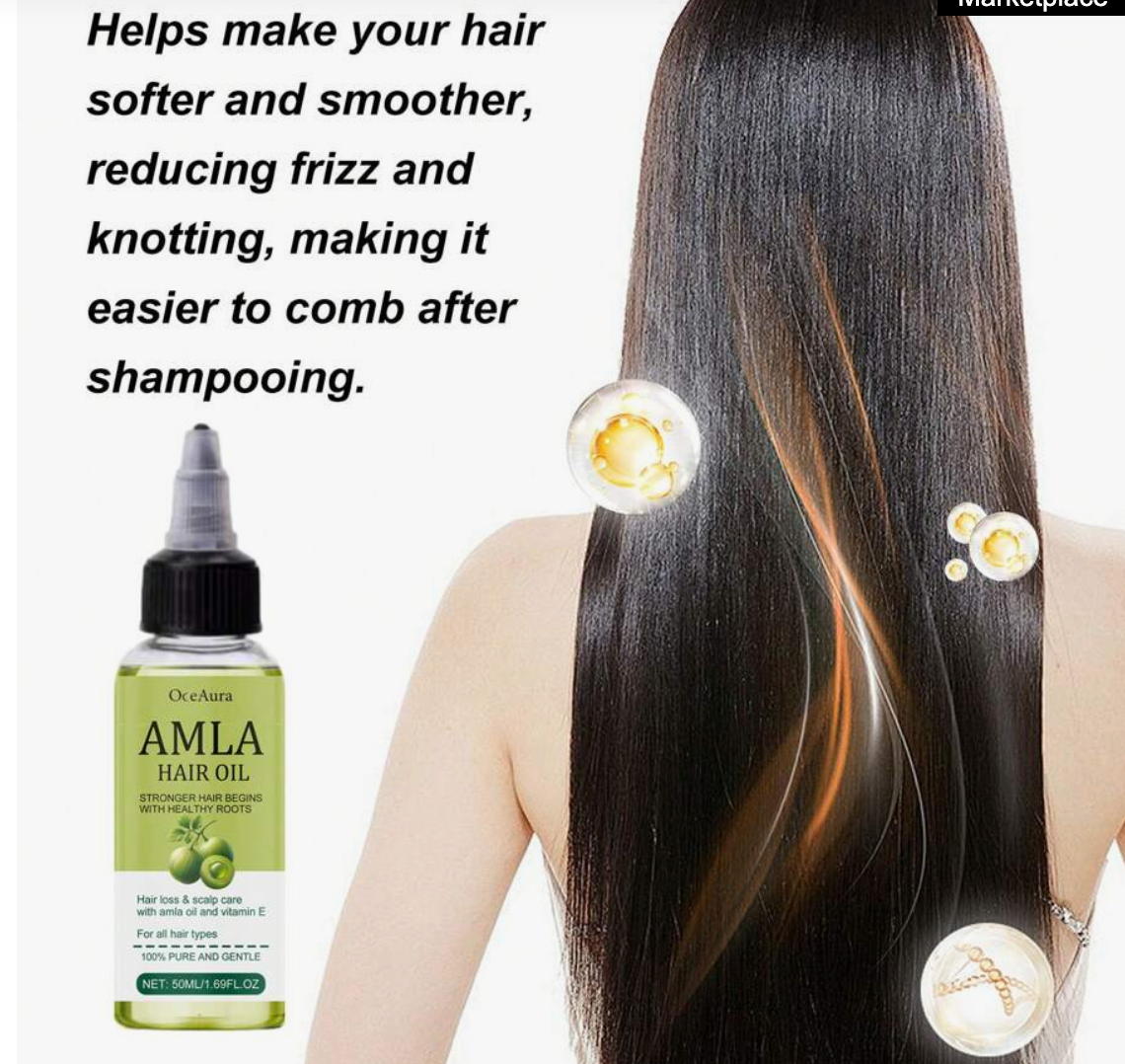 OCE AURA Hair Loss Prevention Essential Oil & Anti-Hair Loss Herbal Support