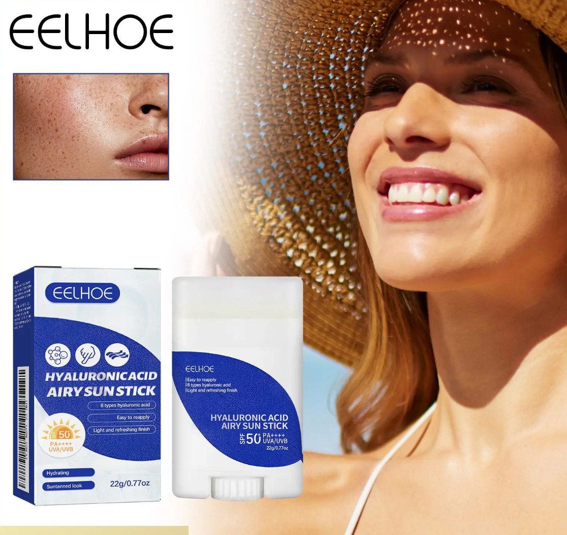 EELHOE Lightweight and Soothing Moisturizing Water-Resistant Hyaluronic Acid Sunscreen SPF 50+ Buy 3 Pay for 2
