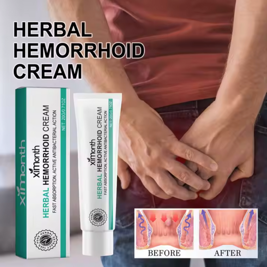 XiMONTH Herbal Hemorrhoid Cream – Fast & Natural Relief!