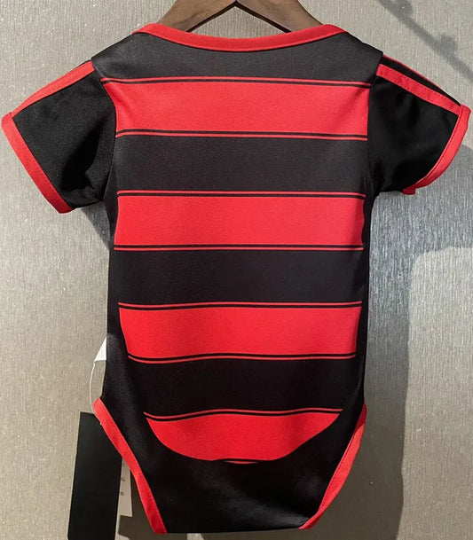 2025-26 Flamengo Home Baby Player Soccer Jersey Suit - Flamengo Baby Kit
