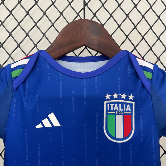 2025-26 Italy Home Baby Player Soccer Jersey Suit - Italy Baby Kit