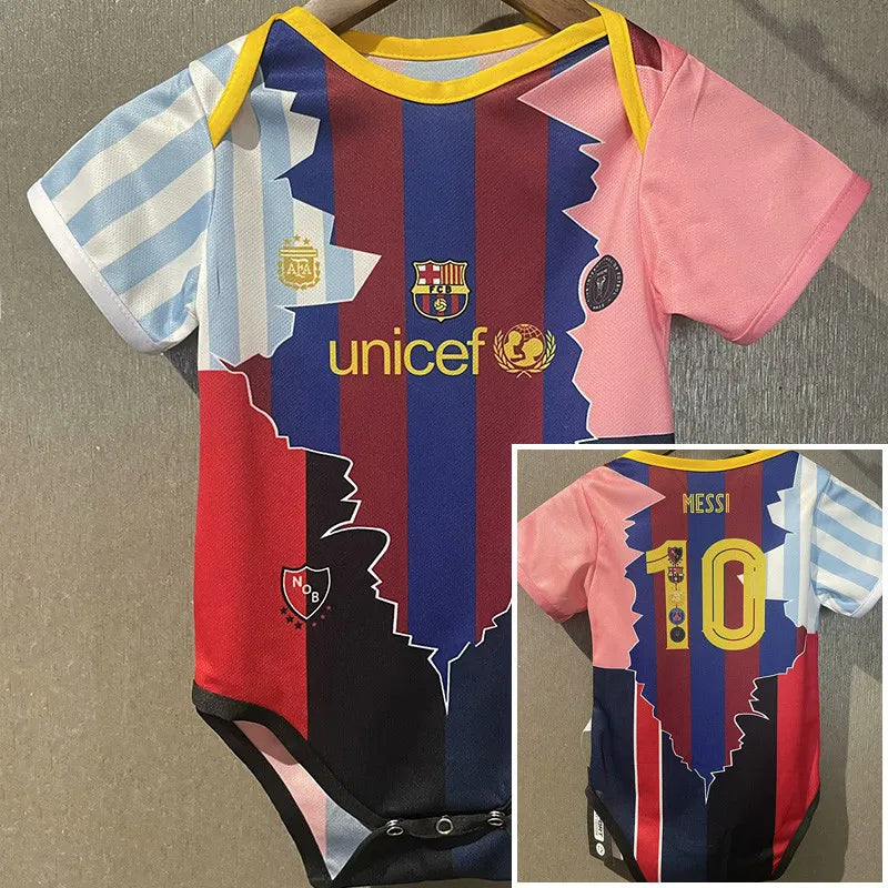2025-26 MESSI #10 Home Baby Player Soccer Jersey Suit - MESSI #10 Baby Kit