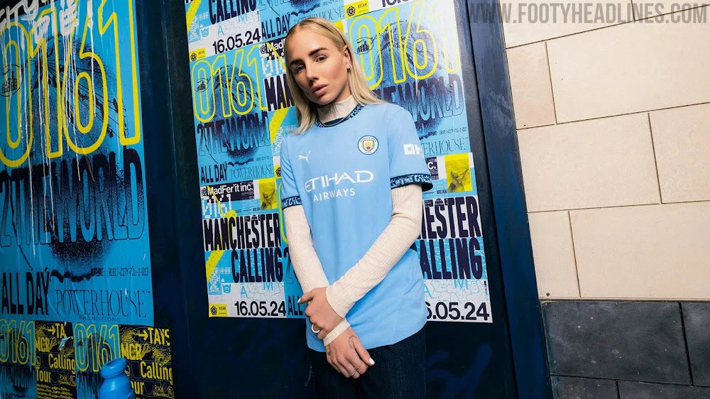 Man City 24/25 Home Player Versiyon Jersey
