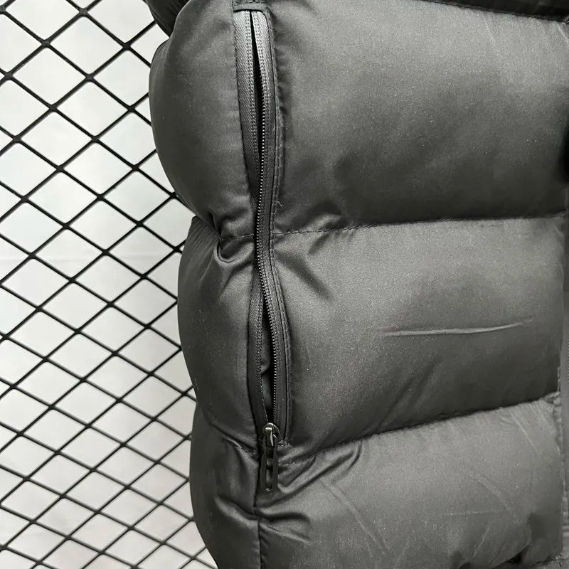 Puma Black Cotton Jacket Vest (Waistcoat)