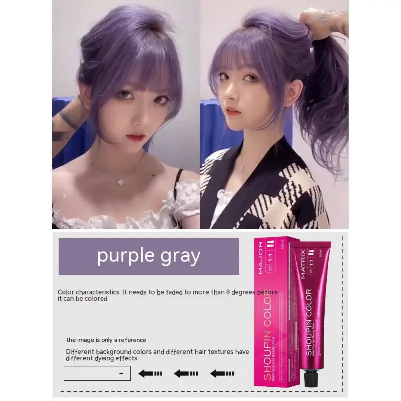 MAJOR Shoupin Ammonia-Free Hair Dye (100ml) – Natural, Long-Lasting Color & Hair Health