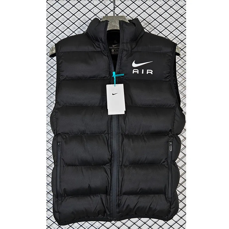 Nike Air Black Cotton Jacket Vest (Waistcoat)