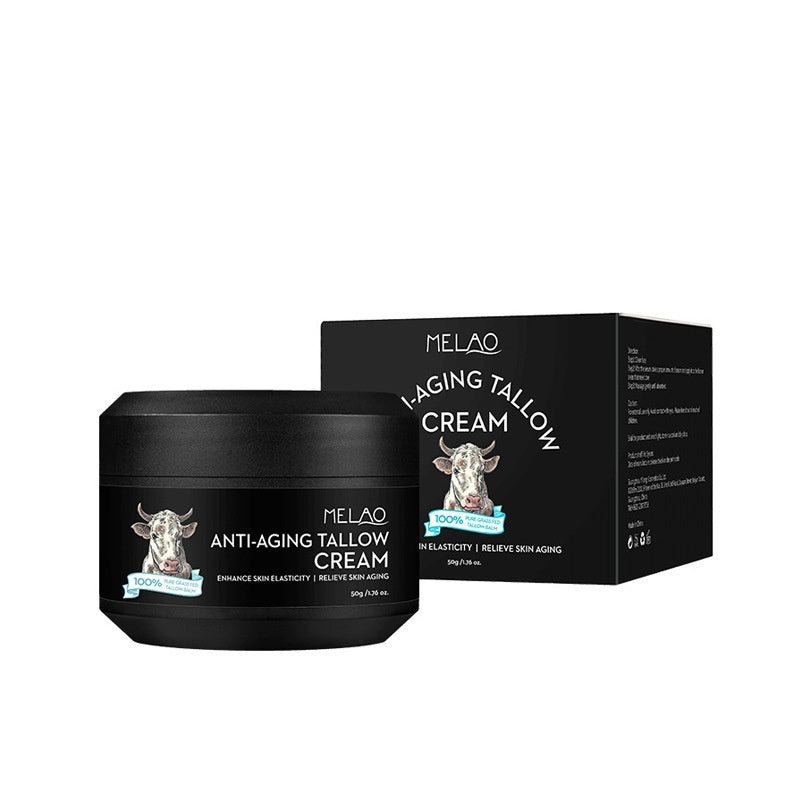 MELAO Men's Anti-Aging Tallow Cream: Firming, Moisturizing & Fine Line Reduction for All Skin Types