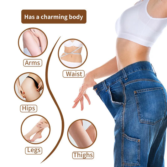 Anti-Cellulite Body Massage Oil – Professional Treatment for All Skin Types (240ml)