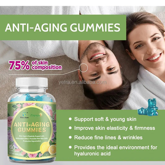 DAYNEE Anti-Aging Gummies: Superfood Supplement for Youthful Skin