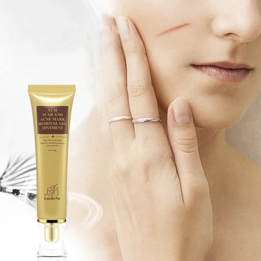 Lanbena TCM Advanced Herbal Scar Repair Gel Cream – Multi-Purpose Skin Mark Refiner & Soothing Treatment