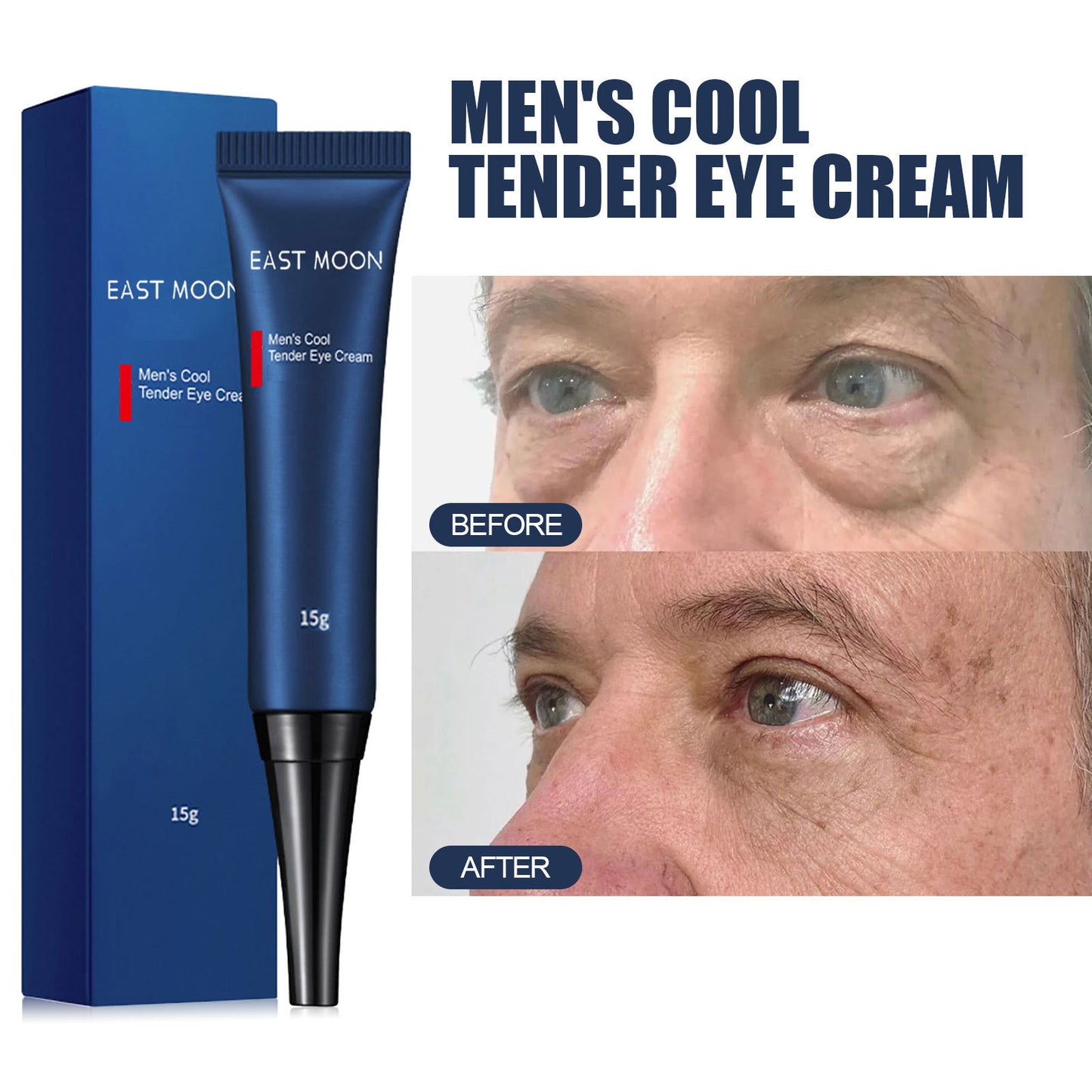 EAST MOON Men's Retinol Firming And Lightening Dark Circles Moisturizing Eye Cream