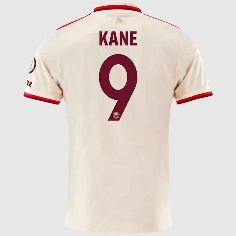 Camiseta de fútbol de manga larga del Bayern, tercera equipación