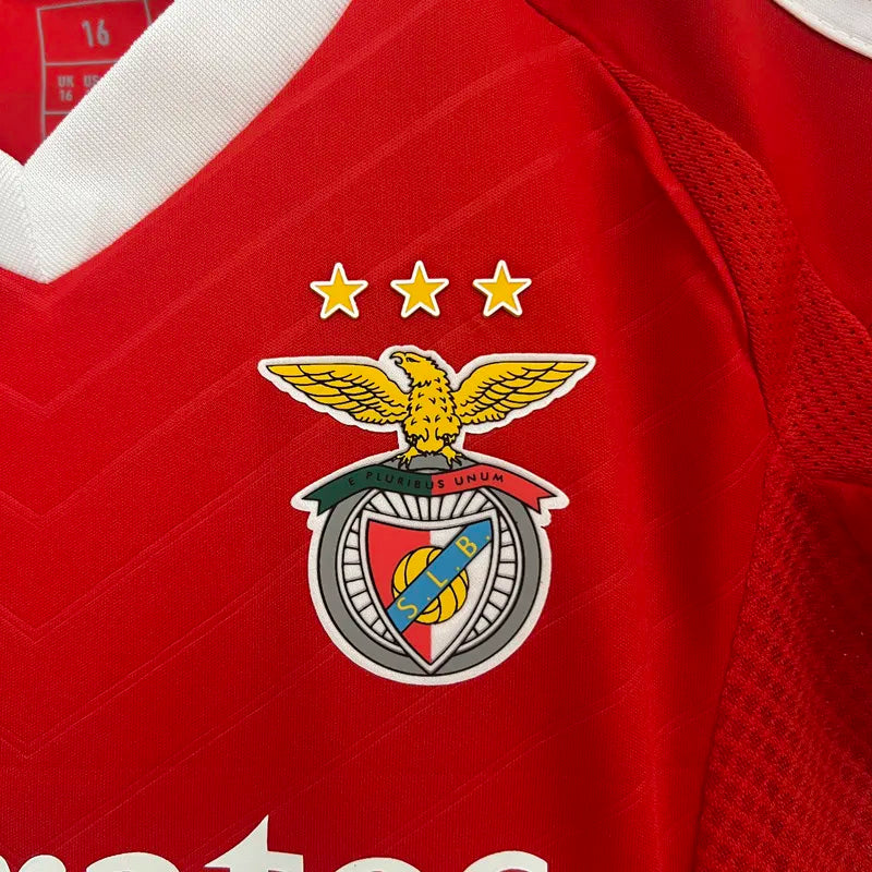 2025 Benfica Home Kids Soccer Jersey