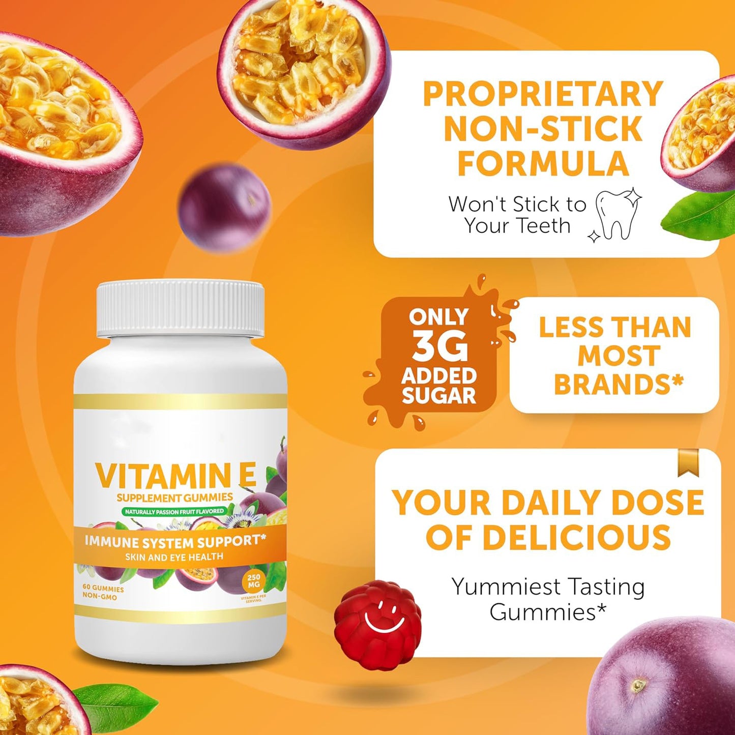 Vitamin E Gummies - ONLY USA
