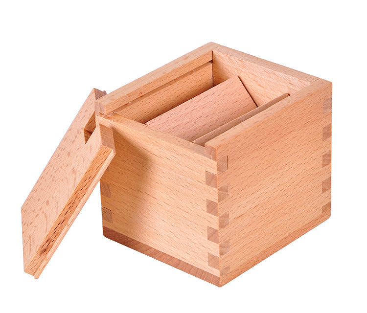Wooden Educational Toy: Kongming Lock with Inclined Placed Building Blocks