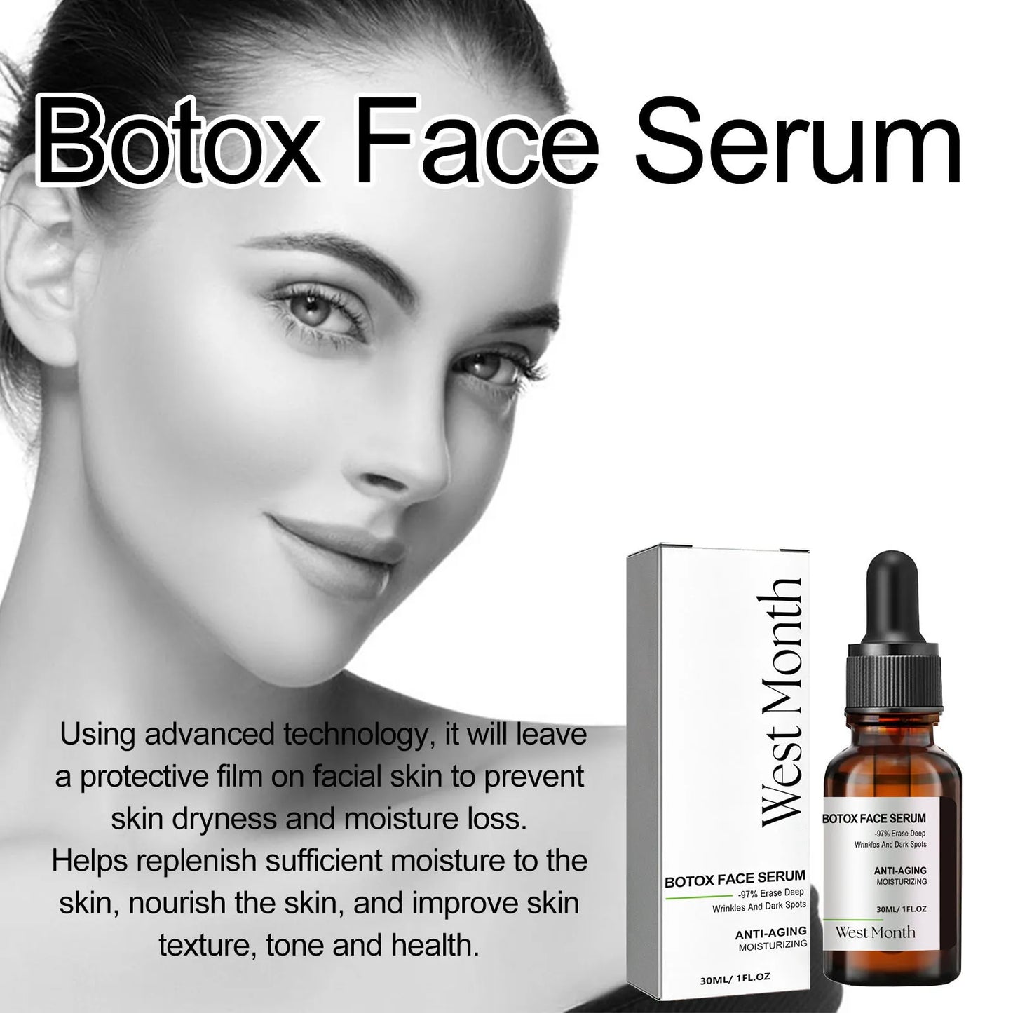WEST & MONTH Anti-Aging Nourishing and Firming Serum - Buy 3, Pay for 2