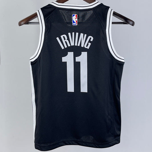 Brooklyn Nets IRVING #11 Bkacl Kids NBA Jersey