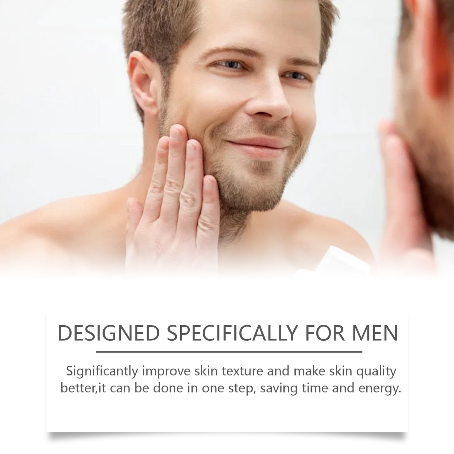 East Moon Men's Retinol & Collagen Face Cream: Anti-Aging, Deep Hydration & Skin Tightening (50g)