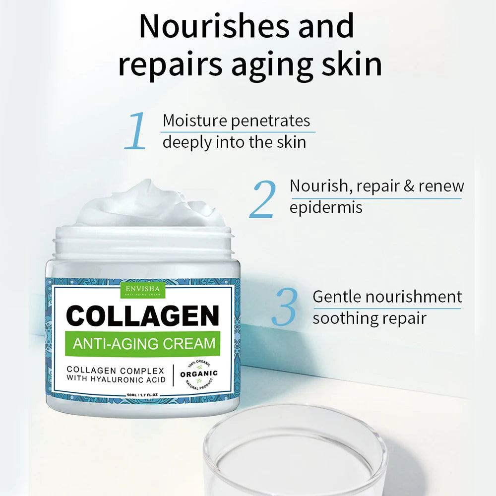 ENVISHA COLLAGEN Retinol Anti-Aging Collagen Cream 50g