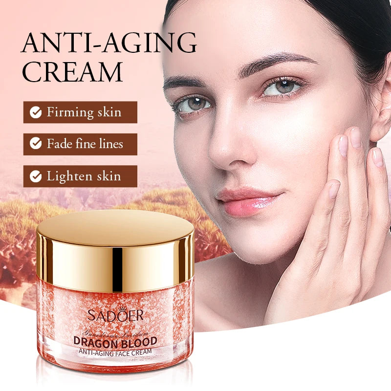 SADOER Ganoderma Lucidum Dragon Blood Anti-Wrinkle Moisturizing Face Cream 50g.