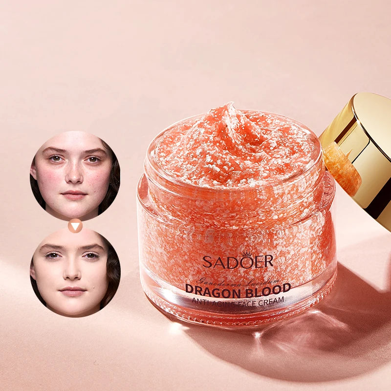 SADOER Ganoderma Lucidum Dragon Blood Anti-Wrinkle Moisturizing Face Cream 50g.